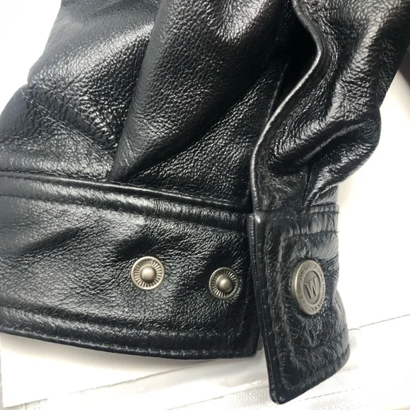 Wilsons Leather Jacket Size 2LT
